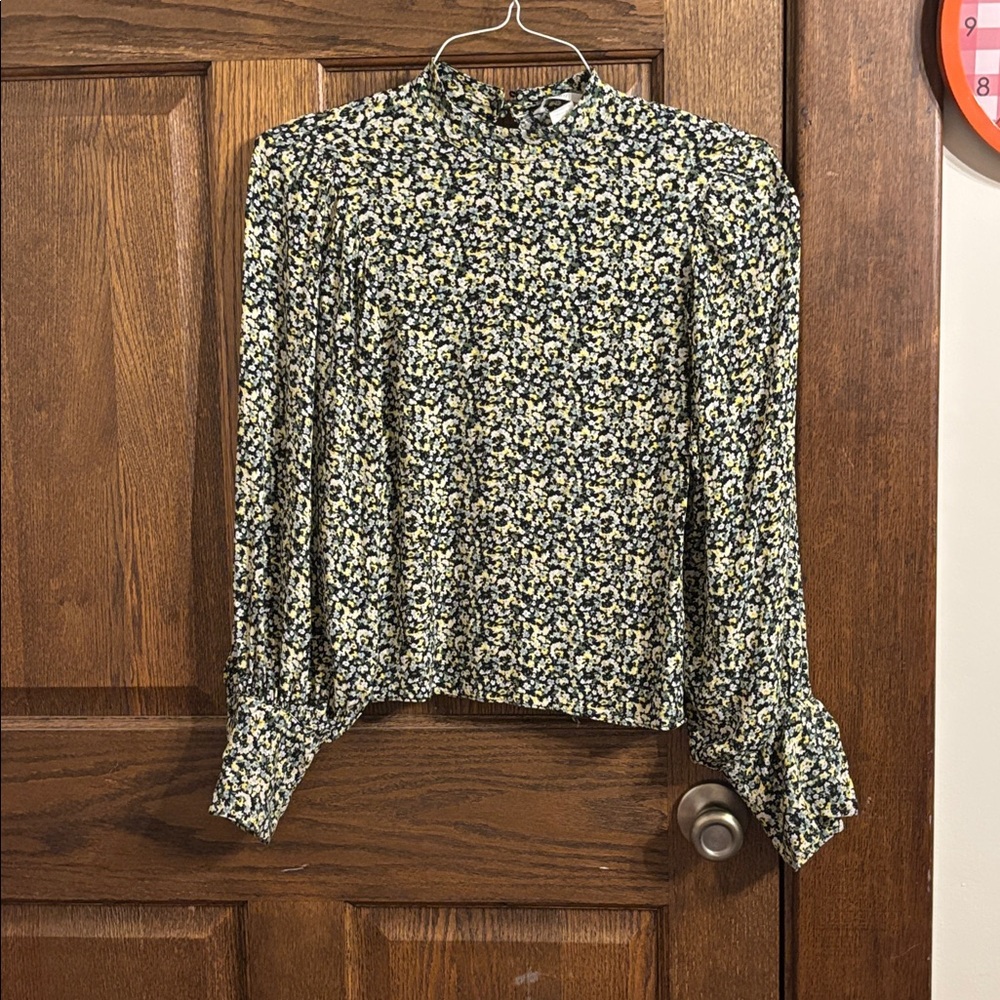 H&M Floral Blouse size XS